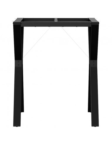 Telaio Gambe a Y per Tavolo da Pranzo 60x60x73 cm in Ghisa