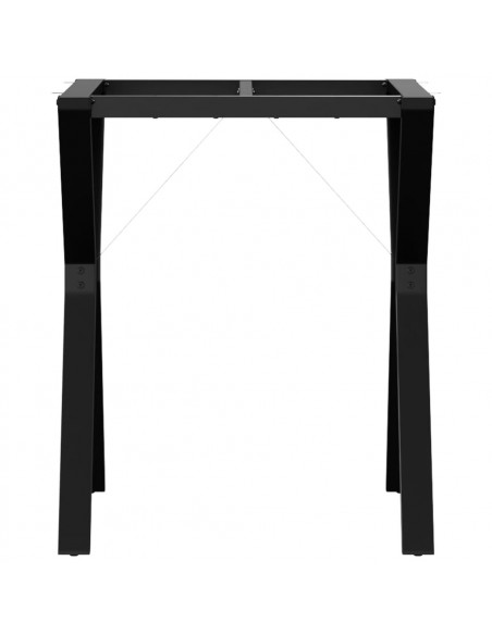 Telaio Gambe a Y per Tavolo da Pranzo 60x60x73 cm in Ghisa