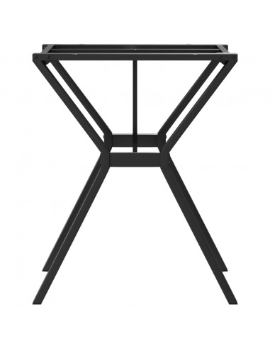 Telaio Gambe a Y per Tavolo da Pranzo 60x60x73 cm in Ghisa