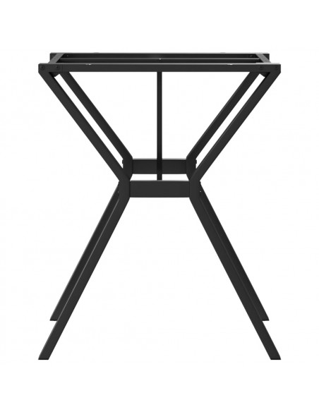 Telaio Gambe a Y per Tavolo da Pranzo 60x60x73 cm in Ghisa