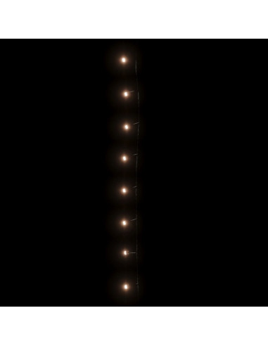 Stringa LED con 150 Luci LED Bianco Caldo 15 m PVC