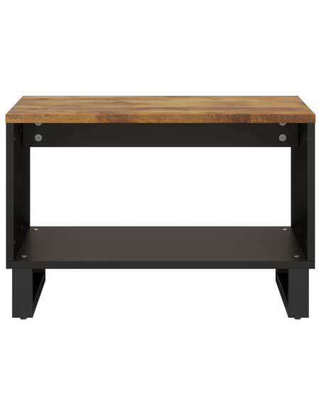 Tavolino da Salotto 60x50x40 cm in Legno Massello di Mango
