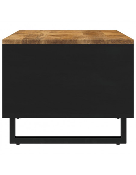 Tavolino da Salotto 60x50x40 cm in Legno Massello di Mango