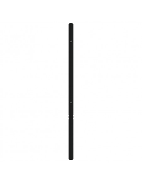 Testiera in Metallo Nero 150 cm