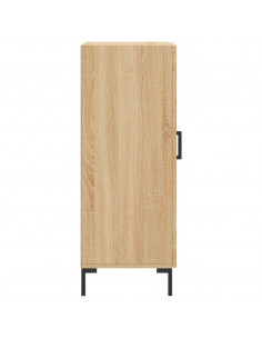 Credenza Rovere Sonoma 34,5x34x90 cm in Legno Multistrato 2