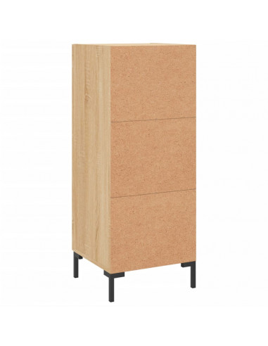 Credenza Rovere Sonoma 34,5x34x90 cm in Legno Multistrato