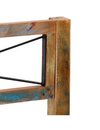 Giroletto in Legno Massello di Recupero 180x200 cm