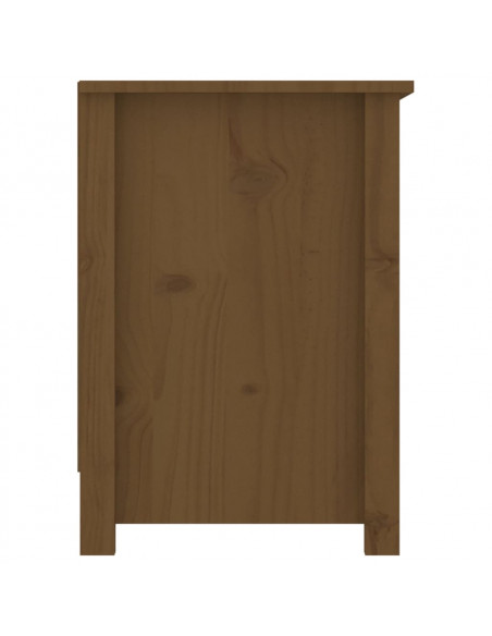 Mobile Porta TV Ambra 103x36,5x52 cm in Legno Massello di Pino
