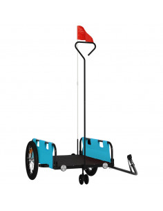Rimorchio da Bici Blu Oxford e Ferro 2