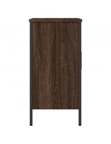 Mobile Lavabo Bagno Rovere Marrone 60x30x60cm Legno Multistrato