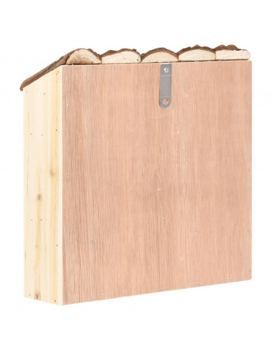 Casetta per Insetti 30x10x30 cm in Legno di Abete