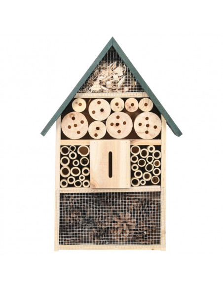 Casetta per Insetti 31x10x48 cm in Legno di Abete