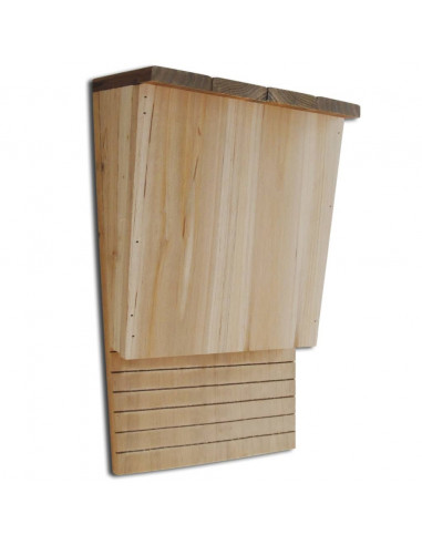 Casette per Pipistrelli 4 pz in Legno 22x12x34 cm