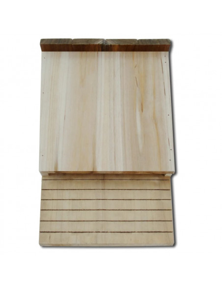 Casette per Pipistrelli 4 pz in Legno 22x12x34 cm