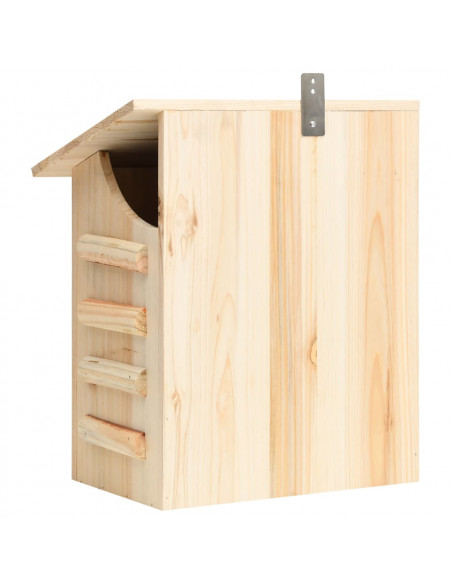 Casetta per Pipistrelli in Legno Massello di Abete 30x20x38 cm