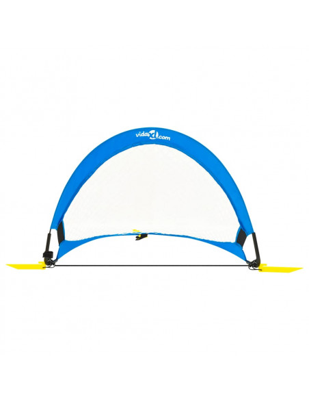 Porte da Calcio per Bambini 2 pz con Custodia 75,5x46x48 cm