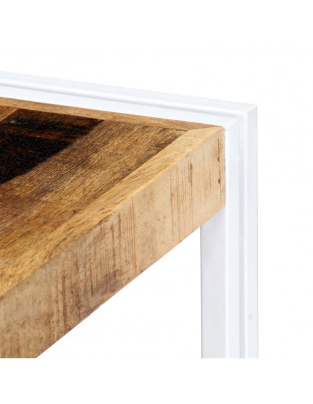 Mobile Porta TV 150x30x40 cm in Legno Massello di Mango