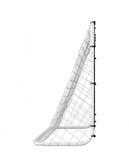 Rete da Allenamento per Porta da Calcio in Acciaio 184x61x122cm