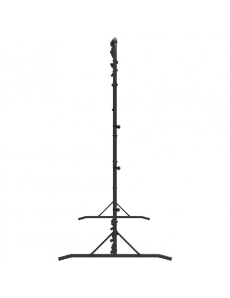 Rete Rimbalzante da Calcio Nera 366x90x183 cm HDPE