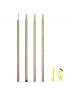 Asta per Parasole a Vela 200 cm Acciaio Zincato 2