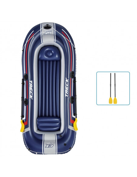 Bestway Hydro-Force Gommone Gonfiabile Treck X3 307x126 cm
