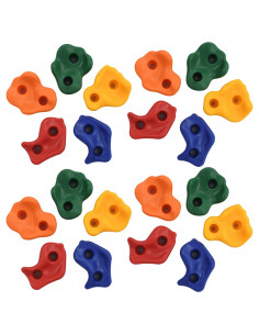 Prese per Arrampicata 20 pz Multicolore in PE 2
