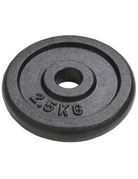 Dischi per Pesi 8 pz 8x2,5 kg in Ghisa