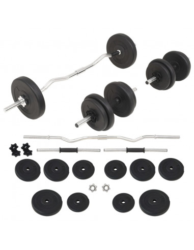 Set Bilanciere e Manubri 30 kg
