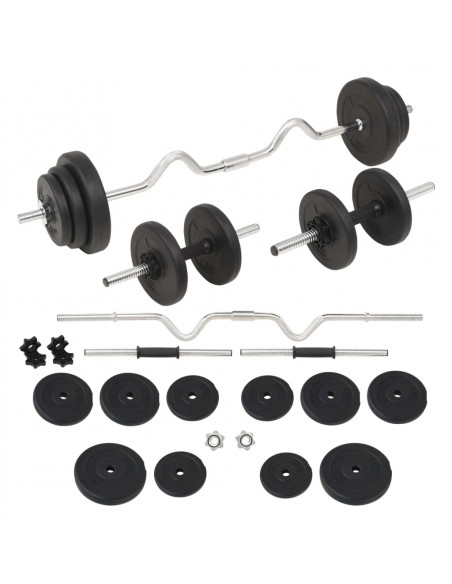 Set Bilanciere e Manubri 30 kg