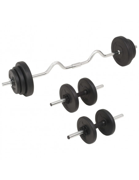 Set Bilanciere e Manubri 30 kg