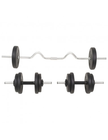 Set Bilanciere e Manubri 30 kg