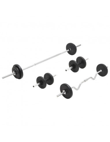 Set Bilanciere e Manubri 30 kg
