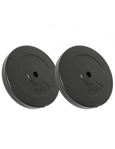 Dischi per Pesi 2 pz 30 kg in Cemento