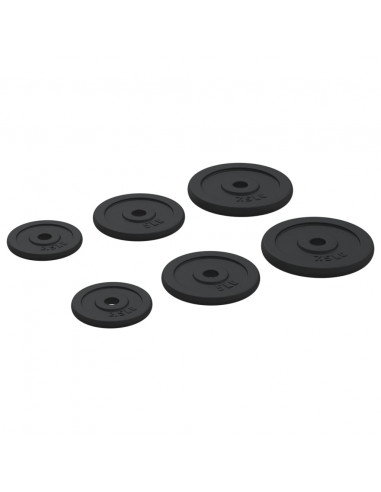 Dischi per Pesi 6 pz 30 kg in Ghisa