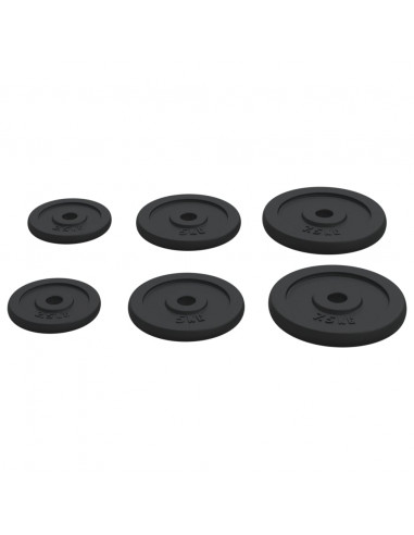 Dischi per Pesi 6 pz 30 kg in Ghisa