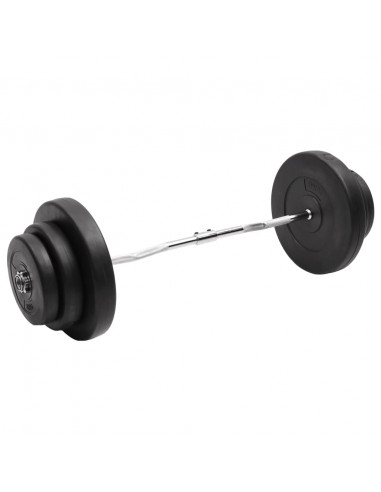 Bilanciere Curvo con Dischi 60 kg