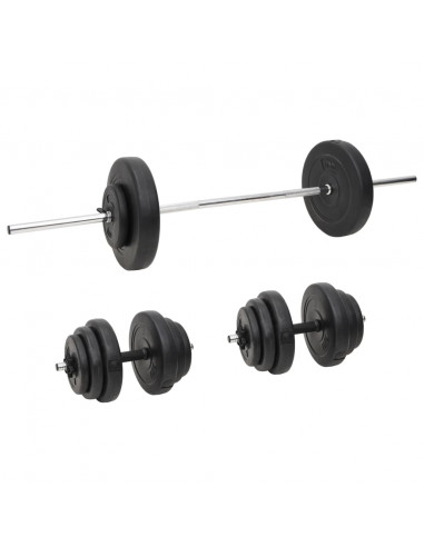 Set Bilanciere e Manubri con Dischi 60 kg
