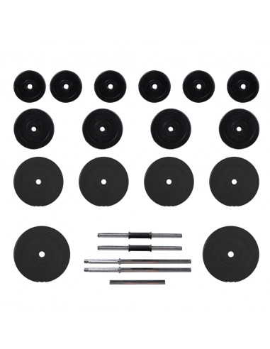 Set Bilanciere e Manubri con Dischi 60 kg