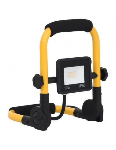 Faretto a LED con Maniglia 10 W Bianco Freddo