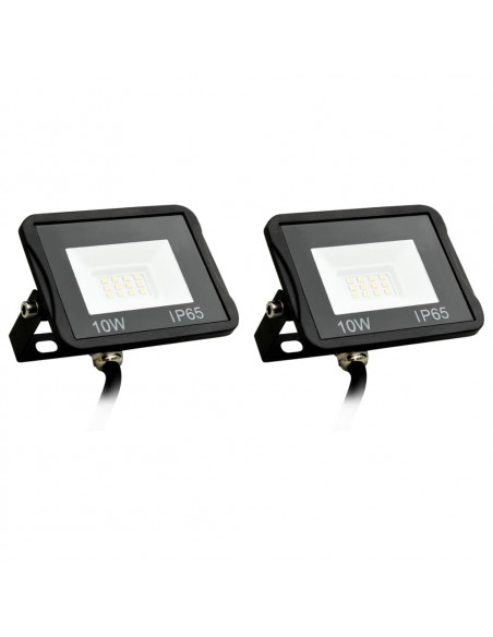 Faretti a LED 2 pz 10 W Bianco Freddo