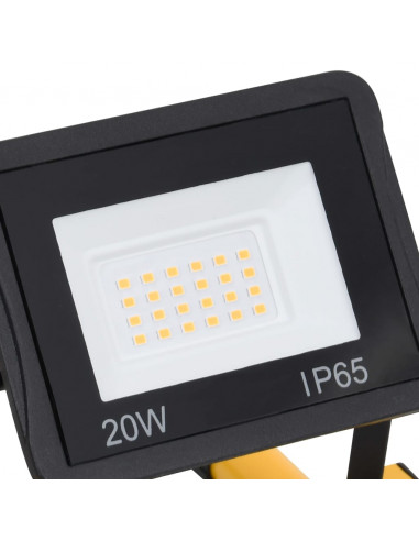 Faretto a LED con Maniglia 2x20 W Bianco Freddo