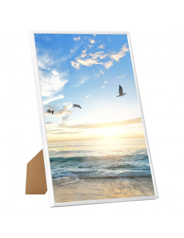 Cornici Foto Collage 5 pz per Tavolo Bianche 21x29,7cm MDF