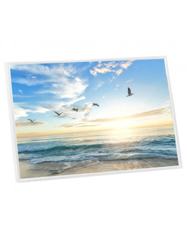 Cornici Foto Collage 5 pz per Tavolo Bianche 21x29,7cm MDF