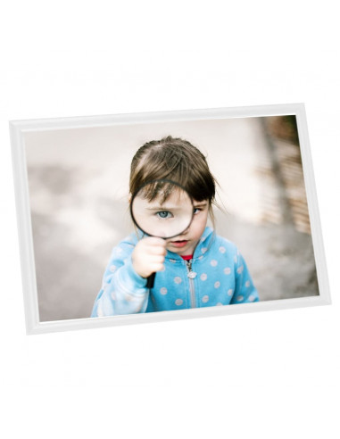 Cornici Foto Collage 3 pz per Tavolo Bianche 13x18 cm in MDF