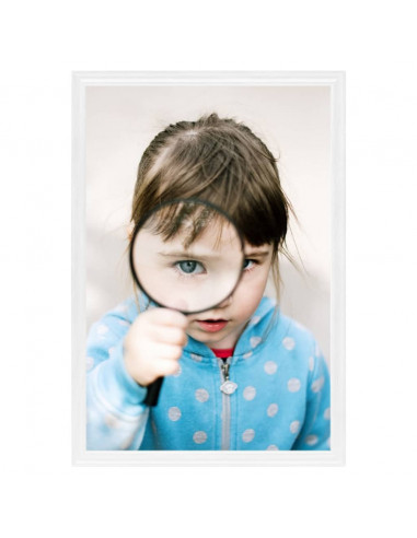 Cornici Foto Collage 3 pz per Tavolo Bianche 15x21 cm in MDF