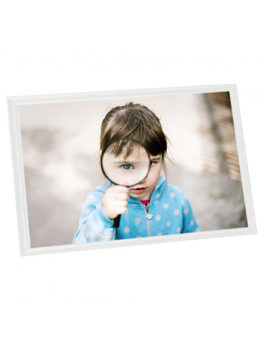 Cornici Foto Collage 3 pz per Tavolo Bianche 21x29,7cm MDF