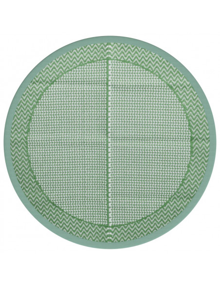 Tappeto da Esterno Verde Ø160 cm in PP