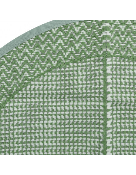 Tappeto da Esterno Verde Ø160 cm in PP