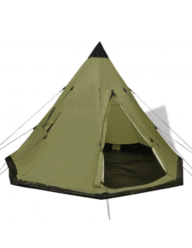Tenda per 4 Persone Verde