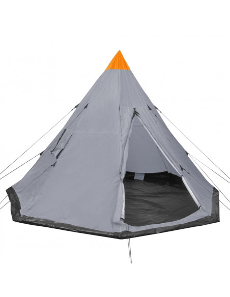Tenda per 4 Persone Grigia